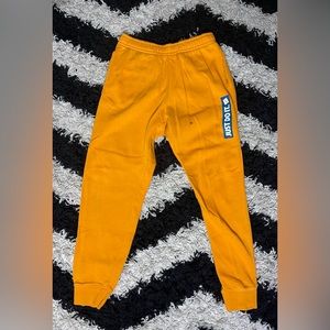 Orange Nike Joggers
